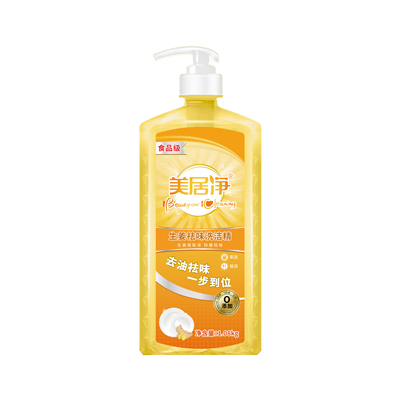 Bote ak Netwayaj Ginger Dishwashing Liquid 1.08kg (ki fèk modènize)